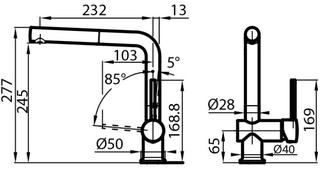 Kuhinjska armatura Foster GAMMA 8483 001